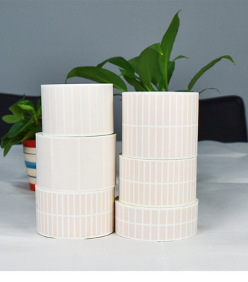 耐高温标签纸30mm*10mm可耐360度温度撕不烂防水PCB电路板不干胶标SMT过锡炉回流焊条码纸可定做尺寸