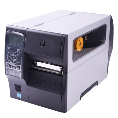 ZEBRA斑马ZT410工业级条形二维码不干胶标签打印机300/600dpi热敏热转印亚银服装吊牌水洗唛快递电子面单打标