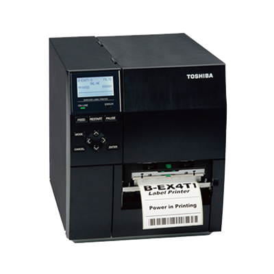 东芝TOSHIBA B-EX4T1 悬压式条码打印机支持RFID